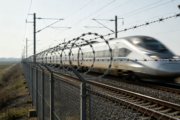 Railway Razor Wire Barrier